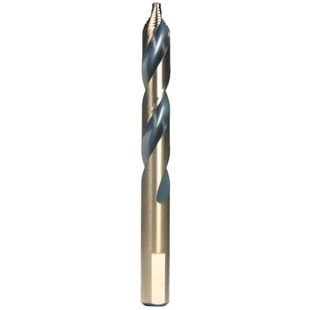Viking Norseman Drill Type-250-VT Vortex Point Mechanic Length Drill Bit With 3-Flats On The Shank, 3/8 Diameter, 3PK 22773